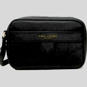 Marc Jacobs The Liaison Saffiano Leather Black Crossbody Bag